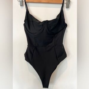 Skatie - Rachel black one piece swimsuit